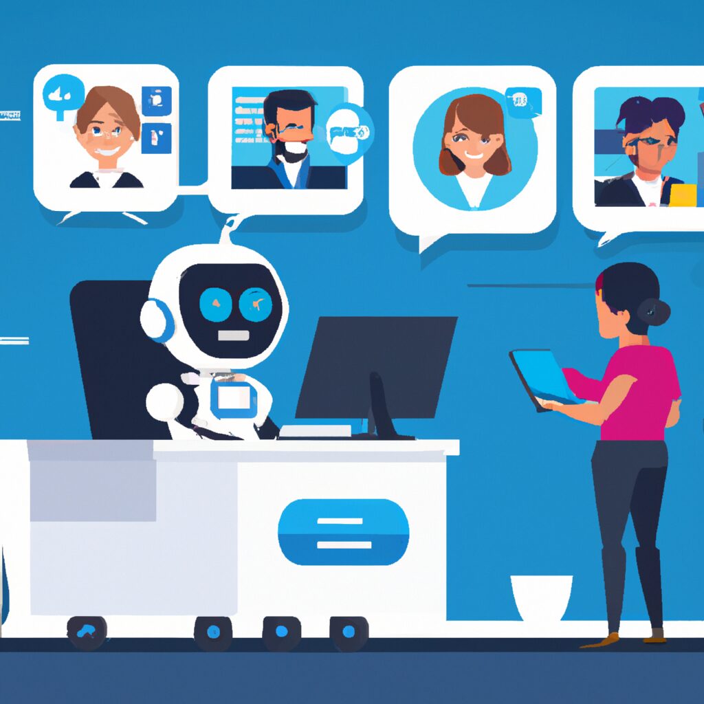 Chatbot assistant in corporate workspace