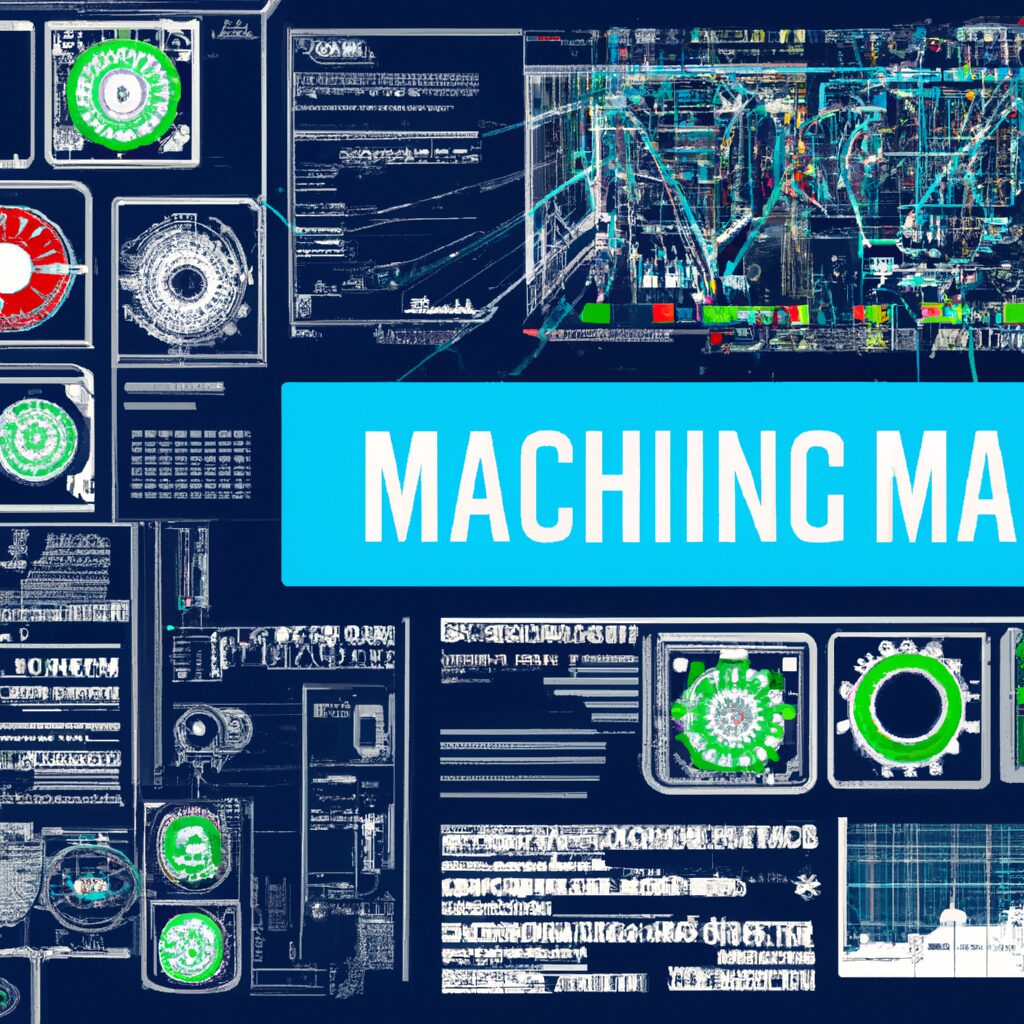 Visual representation of machine learning processes using digital data analysis