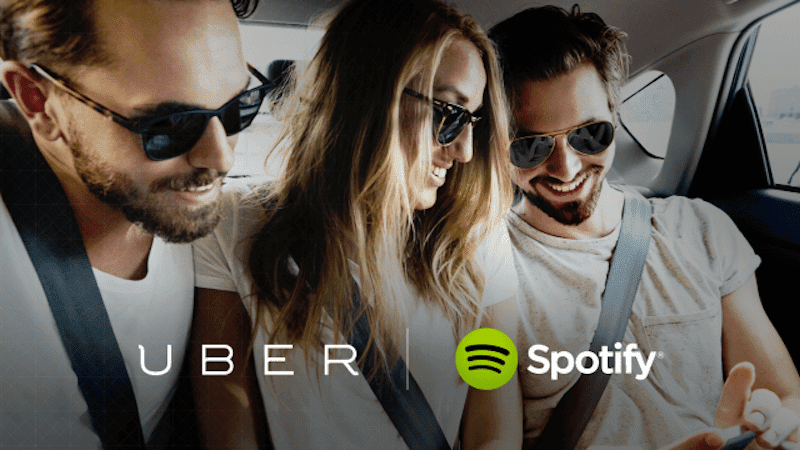 spotify uber partnership