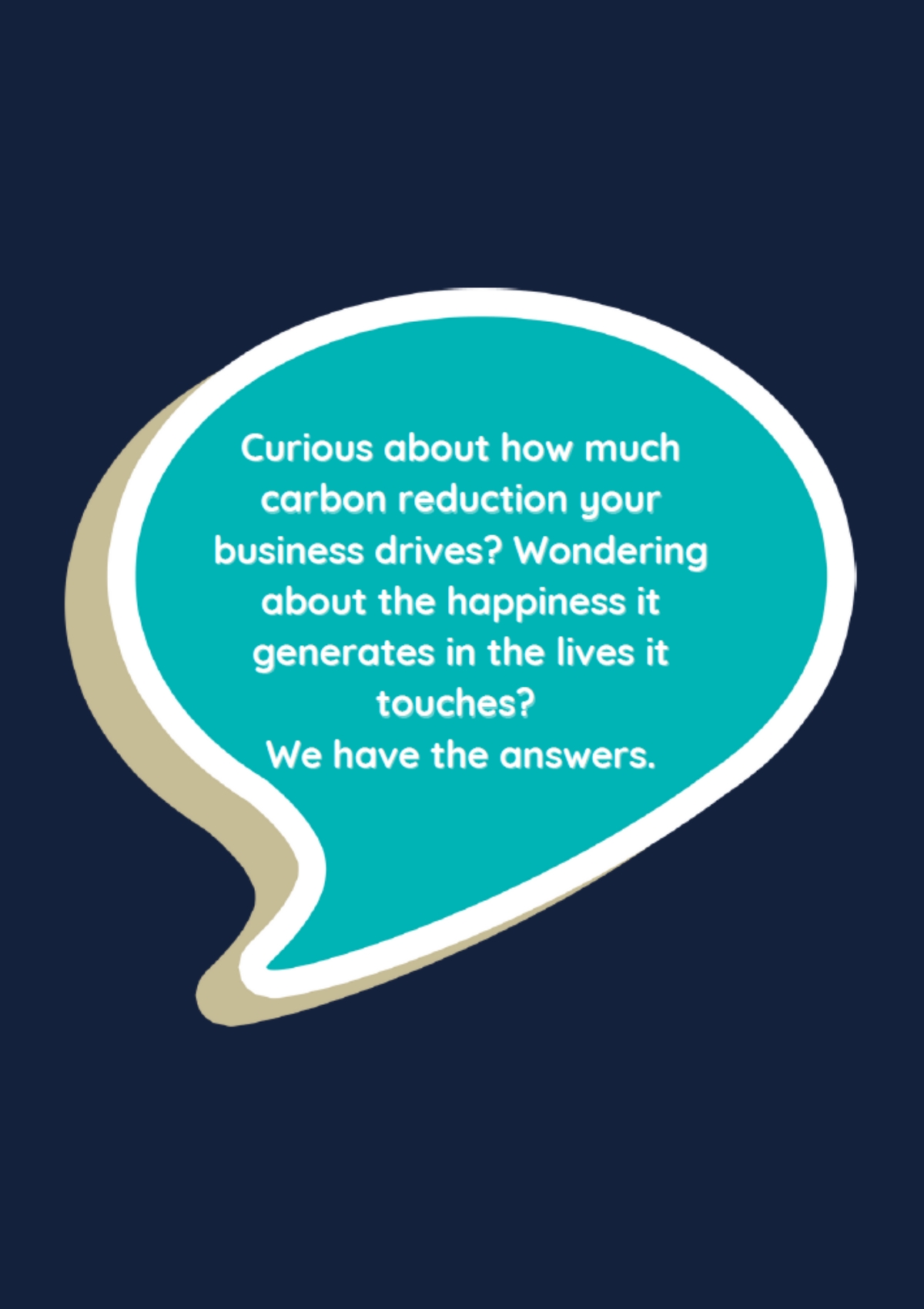 how much carbon reduction your business drives?
